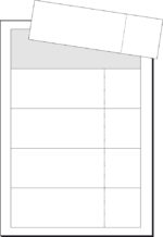 sigel entreekaarten, 180 x 55 mm, printbaar, hoogwit