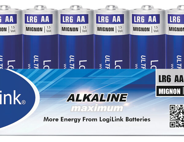 LogiLink alkaline batterij ´Ultra Power´, Mignon (AA/LR6)