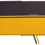 sigel notitieboek Linescape, DIN A5 staand, gelinieerd, donkergrijs