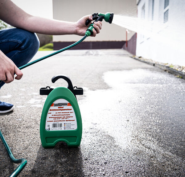 BRÜDER MANNESMANN mini-slanggarnituur, 10 m, groen