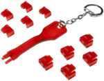 LogiLink RJ45 veiligheidsslot, 1 sleutel / 10 sloten