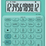 CASIO zakrekenmachine MS-20UC-GN, groen