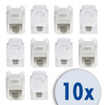 LogiLink Keystone module Cat.6, Klasse E, onafgeschermd