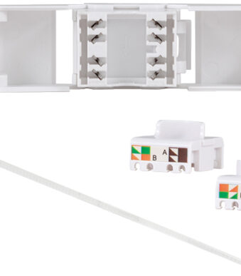 LogiLink Keystone verbinder Cat. 6A, Klasse EA, niet afgeschermd