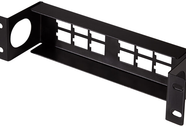 LogiLink 10' Keystone Patch Panel, 12-poorts, zwart