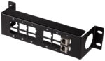 LogiLink 10' Keystone Patch Panel, 12-poorts, zwart
