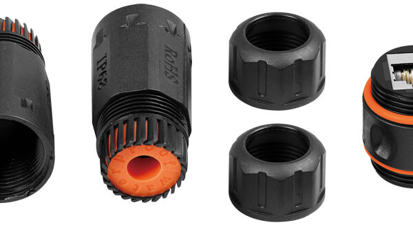 LogiLink Outdoor patchkabel-verbinder, Cat. 6A, afgeschermd