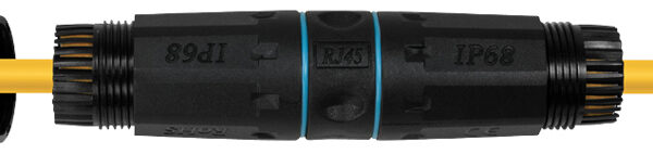 LogiLink Outdoor kabel-verbinder, Cat. 6A/7/7A/8, zwart