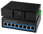 LogiLink Industrial Fast Ethernet PoE Switch, 8-poorts
