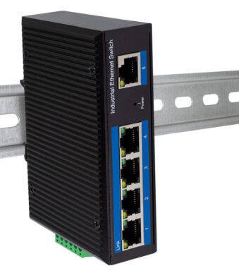 LogiLink Industrial Gigabit Ethernet Switch, 5-poorts