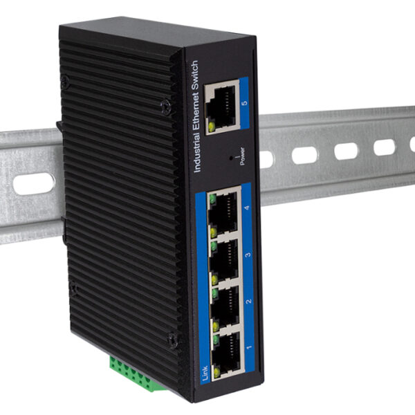 LogiLink Industrial Gigabit Ethernet Switch, 5-poorts