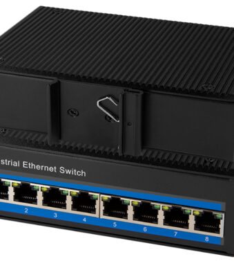 LogiLink Industrial Gigabit Ethernet Switch, 8-poorts