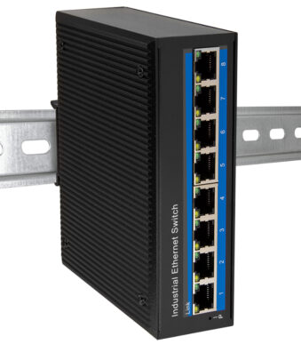 LogiLink Industrial Gigabit Ethernet Switch, 8-poorts