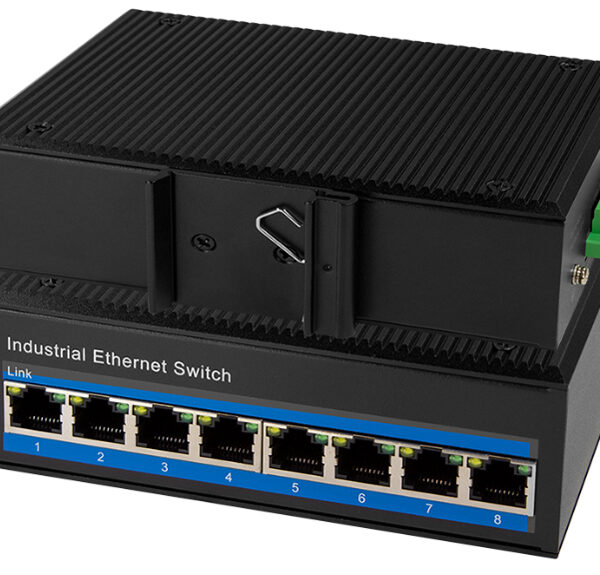 LogiLink Industrial Gibabit Ethernet PoE Switch, 8-poorts