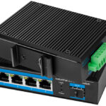 LogiLink Industrial Gigabit Ethernet Switch,4-poorts, Unmanaged