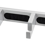 LogiLink 19' kabelmanagementpaneel, 1 HE, 4 kabelbeugels, grijs