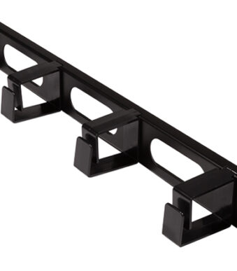 LogiLink 19' kabeldoorvoerpaneel, 1 HE, met 4 kabelbeugels