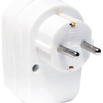 LogiLink overspanningsbeveiligings-adapter, wit