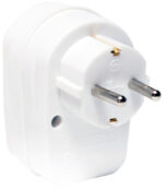 LogiLink overspanningsbeveiligings-adapter, wit