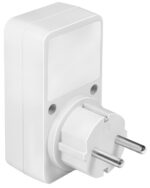 LogiLink adapterstekker met dimmer, wit