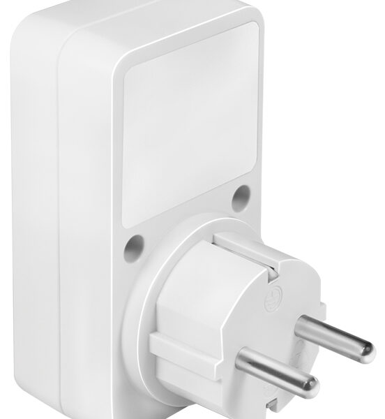 LogiLink adapterstekker met dimmer, wit