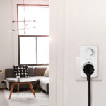 LogiLink adapterstekker met dimmer, wit