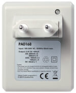 LogiLink stekker-batterij oplader, zilver