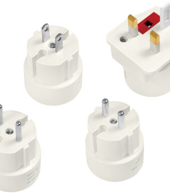 LogiLink reisadapter-set (EU/UK/US), wit