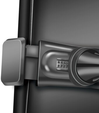 LogiLink USB-auto-lader en Smartphone-houder, zwart