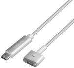 LogiLink USB-C - Apple MagSafe 2 laadkabel, zilver