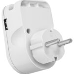 LogiLink adapterstekker met Smartphone-opstelvak, wit