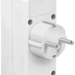LogiLink adapterstekker met 2x USB-poort, Eurostopcontacten randaardestopcontact, wit