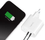 LogiLink USB-stopcontact adapter, 2x USB-C PD, wit, 40 Watt