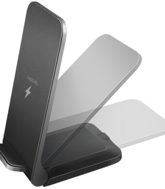 LogiLink inductie-laadstation, 15 Watt, zwart