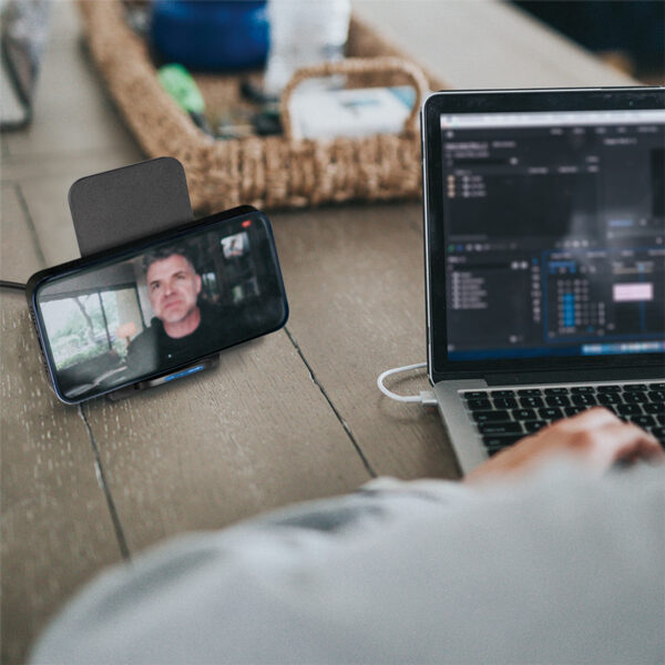 LogiLink inductie-laadstation, 15 Watt, zwart