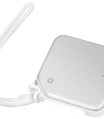 LogiLink mini-handwarmer, 2.000 mAh, met zaklamp, wit