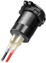 LogiLink Dual-inbouw-laadadapter voor de auto, USB-A en USB-C koppeling