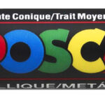 POSCA Pigmentmarker / Verfstiften / Acrylmarker PC-5M, brons