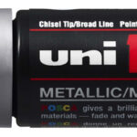 POSCA Pigmentmarker / Verfstiften / Acrylmarker PC-8K, zilver