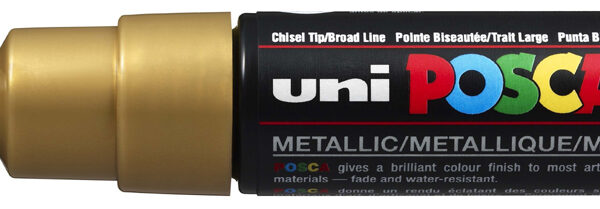 POSCA Pigmentmarker / Verfstiften / Acrylmarker PC-8K, lichtoranje