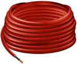 LogiLink solar installatiekabel, 25 m, rood
