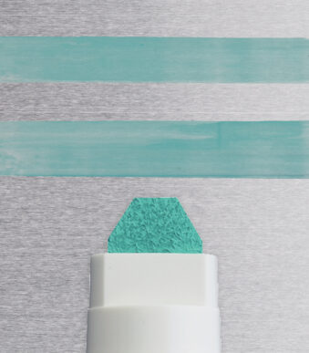 SAKURA metaalmarker, extra breed, 10 mm, groen