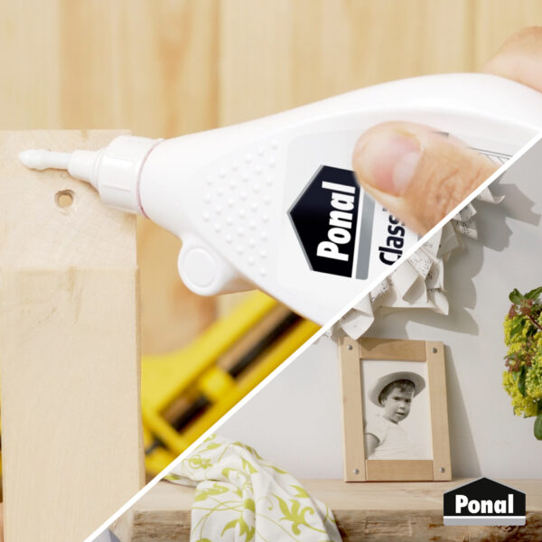 Ponal houtlijm Classic, oplosmiddelvrij, 760 g bus