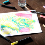 SAKURA penseelstift Koi Colouring Brush Pen 'Pastel', set van 6