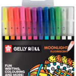 SAKURA Gel-rollerball Gelly Roll Moonlight, 0,5 mm, 12 stuks in etui