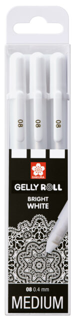 SAKURA Gel-rollerball Gelly Roll Real White, 0,4 mm