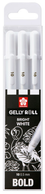 SAKURA Gel-rollerball Gelly Roll Real White, 0,4 mm