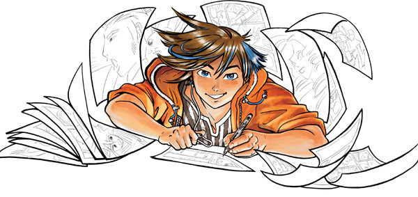 SAKURA Manga-set PIGMA MICRON, 3 stuks in etui