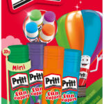 Pritt plakstift Fun Colors, 4 op blisterkaart