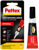 Pattex secondenlijm ORIGINAL vloeibaar, 3 g tibe